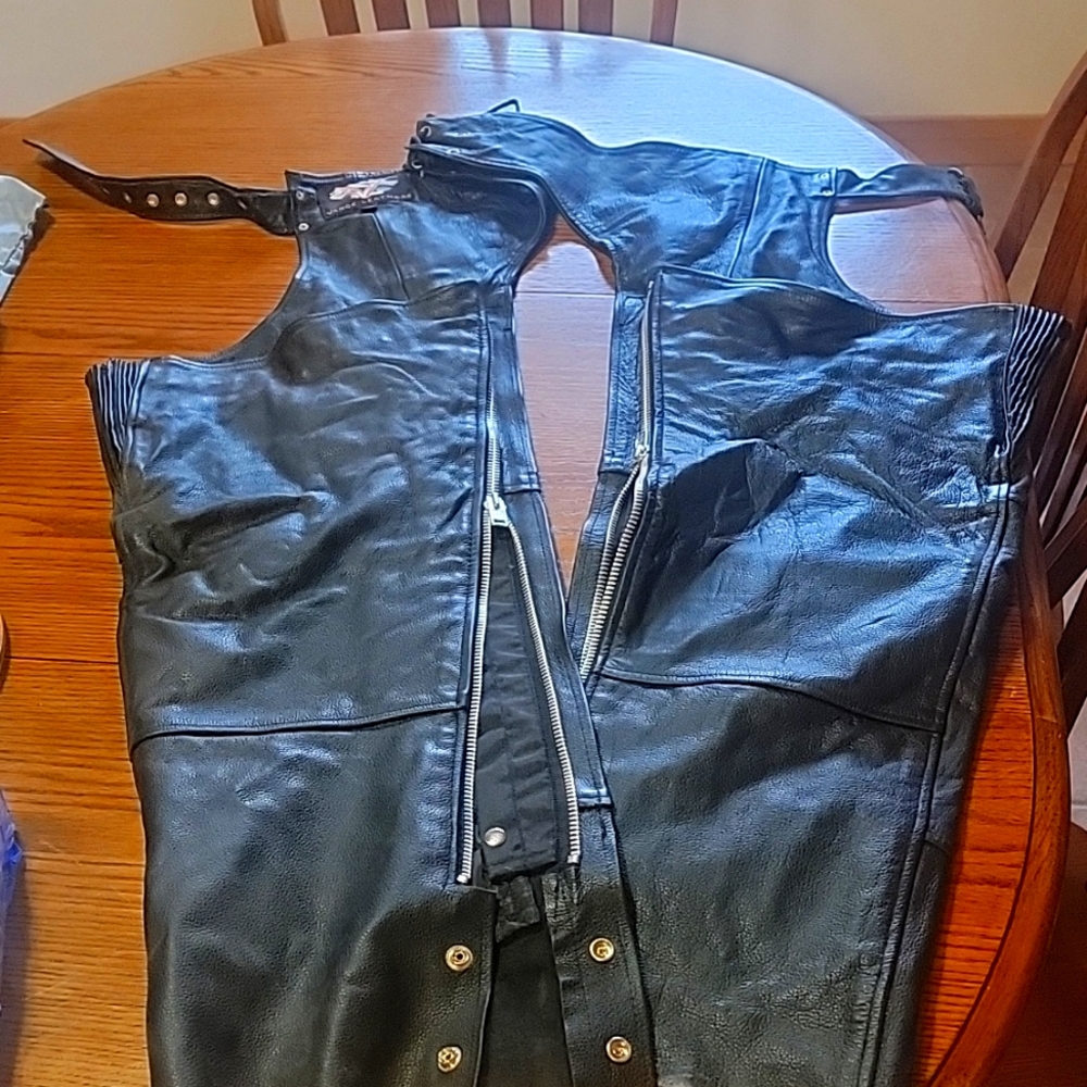 Leather chaps